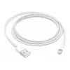 Cablu  OEM Original iPhone Lightning USB Cable MD818 ZM/A,  White 