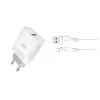 Зарядное устройство  XO Wall Charger XO + Micro-USB Cable,  1USB,  Q.C3.0 15W,  L63,  WhiteInput   : 100-240V ~50/60Hz   Max0.6A  Output: 5.0V-2.0A  