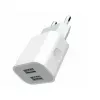 Зарядное устройство  XO Type-C Cable, 2USB, 2.4A, L75, WhiteInput : 100-240V ~50/60Hz Max0.6A Output: 5.0V-2.0A Standard  