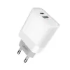 Incarcator  XO Wall Charger + Type-C Cable, Q.C3.0+PD 18W, L64, white 