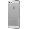 Чехол 4.0" Nillkin Apple iPhone SE/5S/5,  Ultra thin TPU,  Nature,  Gray 