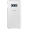 Husa 6.7'' Samsung Original Samsung LED Flip Wallet Galaxy S10E, White 