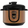 Multicooker-oala sub presiune 5 l,  1000 W,  21 programe,  Pilaf,  supa,  paine,  pizza,  iaurt,  Negru,  Bronza MOULINEX CE5A0F34 