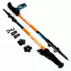 Bete de tracking 3 segmente,  62-135 cm,  Aluminiu,  Negru,  Oranj Spokey ZION (926808) 