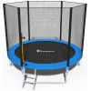 Trambulina Сu plasa de protectie,  252 cm,  Otel,  Polipropilena,  120 kg,  Negru,  Albastru FunFit 841 (252CM) 