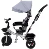 Bicicleta pentru copii 0.6-5 ani,  18.5",  23.5",  Cu maner,  Parasolar,  Gri FunFit Kids Twist 2675 