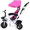 Bicicleta pentru copii 0.6-5 ani,  18.5",  23.5",  Cu maner,  Parasolar,  Roz FunFit Kids Twist 2677 