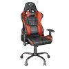 Fotoliu Gaming Metal, Plastic, Spuma poliuretanica, Piele artificiala, Tesatura elastica, Negru, Rosu TRUST GXT 708R Resto Red 