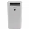 Purificator de aer cu umidificator 35 W,  38 m2,   2.5 l,  450 ml, h,  53 dB,  Timer,  Alb SHARP KCG50EUW 