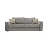 Canapea Lemn,  Spuma poliuretanica,  Stofa,  Gri DP Tomson 240 x 110 x 100