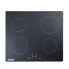 Plita incorporabila cu inductie 4 arzatoare,  Vitroceramica,  Control sensor,  Negru WOLSER WL- CH 604 