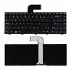 Tastatura laptop  DELL Inspiron N4110 N4120 N4050 M4110 M4040 N5040 N5050 3520 3550 5420 5520 7420 7520 XPS L501 L502 Vostro V131 3330 3450 3460 3550 3555 3560 3350 1440 1450 1540 1550 2420 2520 ENG/RU Negru 