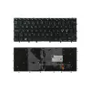 Клавиатура для ноутбука  DELL XPS 15 9550 9560 9570 15-7558 7568 w/backlit w/o frame "ENTER"-small ENG/RU Black 