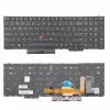 Tastatura laptop  LENOVO ThinkPad E580 T590 T580S P52 P53 trackpoint, iluminare ENG/RU Negru Original 