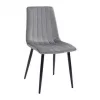Scaun Metal,  Stofa,  Gri DP DC-2007 85 x 43 x 39