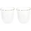 Set pahare 2 buc,  60 ml,  Sticla	 Delonghi 60ml 