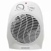 Aeroterma 2000 W,  2 trepte de putere,  25 m2,  Termostat,  Alb Sencor Fan Heater SFH 7011WH 