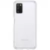 Чехол 6.5" Samsung Original Soft Clear cover Galaxy A03s,  Transparent 