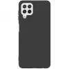Husa 6.4" Xcover Xcover husa p/u Samsung A22 4G,  Soft Touch (Microfiber),  Black 