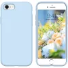 Husa 4.7" Xcover iPhone 8/7/SE 2020,  Liquid Silicone,  Light Blue 