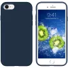 Husa 4.7" Xcover iPhone 8/7/SE 2020,  Liquid Silicone,  Midnight Blue 