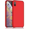 Чехол 5.8" Xcover Xcover husa p/u iPhone X/XS,  Liquid Silicone K,  Red 