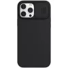 Чехол 6.7" Nillkin Nillkin Apple iPhone 13 Pro Max,  CamShield Silky Magnetic Silicone Case,  Elegant Black 