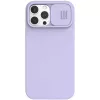 Чехол 6.7" Nillkin Nillkin Apple iPhone 13 Pro Max,  CamShield Silky Silicone Case,  Misty Purple 