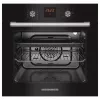 Cuptor electric incorporabil 56 l,  9 functii,  Grill,  Timer,  Curatare hidrolitica,  Negru Heinner HBO-S569LDTGC-GBK A
