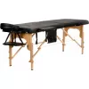 Masa de masaj Doua sectiuni,  Negru  BodyFit 460 