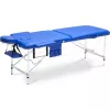 Masa de masaj Doua sectiuni,  Albastru BodyFit 553 XXL 