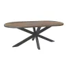 Masa PAL melaminat, Metal, Maro, Negru DP Omega 150 x 80 x 77