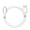 Cablu  HELMET Cable USB to Micro USB With Magnetic Organizer 1m,  White 