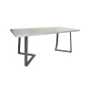 Masa Dreptunghiulara, PAL melaminat, Metal, Gri,  DP Frida  150 x 80 x 75