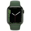 Smartwatch iOS,  OLED,  GPS,  Bluetooth 5.0,  Verde APPLE Series 7 41mm Green Aluminium Case with Clover Sport Band,  MKN03 Green 