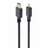 Cablu video  GEMBIRD CC-HDMID-6 HDMI to micro HDMI 1.8m,  male - micro D-male,  V1.3,  Black