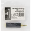 Cablu audio  Cablexpert A-6.35F-3.5M Audio adapter 6.35 mm socket to 3-pin*3.5 mm jack