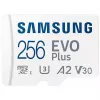 Карта памяти MicroSD 256GB Samsung EVO Plus MB-MC256KA Class 10,  UHS-I (U3),  SD adapter