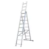 Комбинированная лестница 254-590 cm, 12.8 kg TechnoWorker DLE309 3x9 