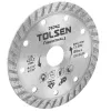 Disc diamantat  Tolsen de taiere 125x22.2 mm 