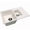 Chiuveta Granit compozit Dr.Gans Astra Alb 76 x 51