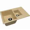 Chiuveta Granit compozit, Bej, Latte Dr.Gans Astra  760 х 510 х 217