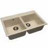 Мойка  Granit compozit Dr.Gans ASTRA BEJ/LATTE 78 x 51
