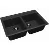 Мойка  Granit compozit Dr.Gans ASTRA NEGRU 780 x 510 x 217