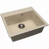 Chiuveta Granit compozit, Bej, Latte Dr.Gans Nica 570 57 x 51