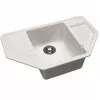 Chiuveta Granit compozit, Alb Dr.Gans Rio 800х500х217 80 x 50