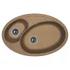 Chiuveta Cuart Florentina SELENA780 Cafeniu 78 x 51