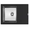 Chiuveta Piatra artificiala, Inox Florentina COMBI 650 Antracit 65 x 48
