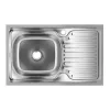 Мойка  Inox FREDDO Q32 SN7002D 76 x 43.5