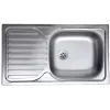 Chiuveta Inox Sanitec E C408D 43.5 x 76